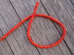 (image for) Orange rondelle 2x6mm #1089B