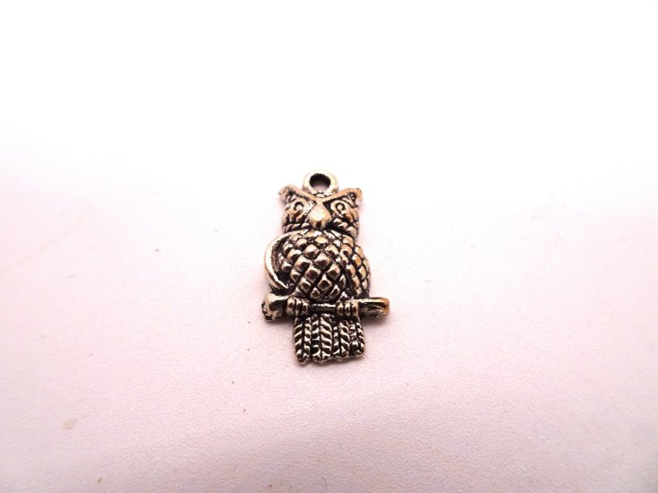 (image for) Owl charm (5pcs) #BS-ch72