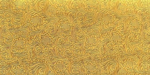 (image for) Faux Leather for hat - Mustard Yellow