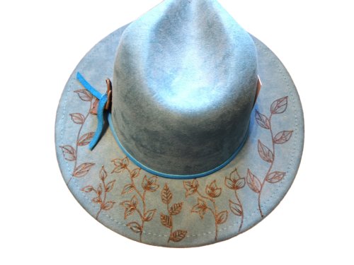(image for) Peacock Blue Short Brim as seen on Facebook special