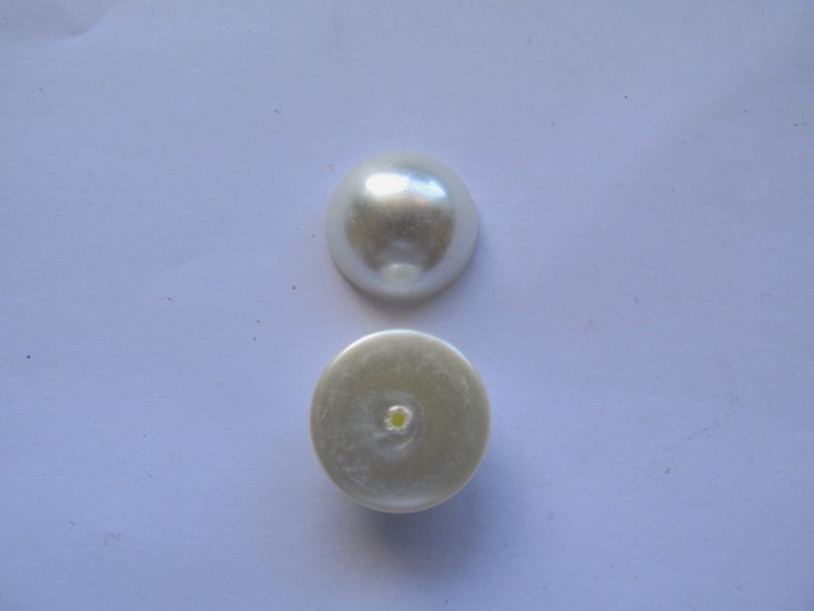 (image for) Pearl flat back cabochon 20MM #Cab-22