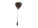 (image for) Guitar pick hat pin - Brown #hatpin-19