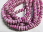 (image for) Pink Rondell Agate 5x10mm #GG16-1745