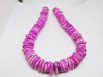 (image for) Pink Magnesite free form Rondel #1552
