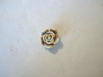(image for) Polymer clay Brown rose #FL40