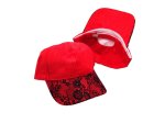 (image for) Lace Brim baseball caps - Red