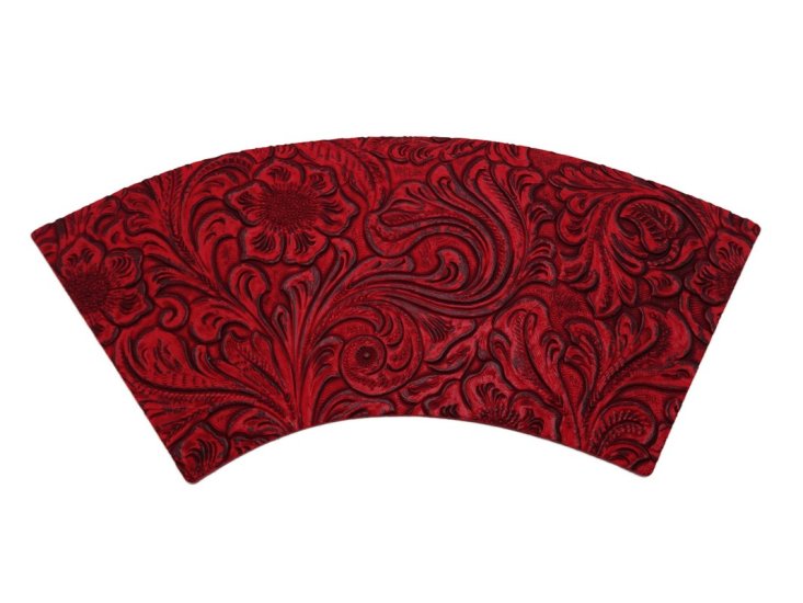 (image for) Brim 1/4 panel Faux Leather - Red