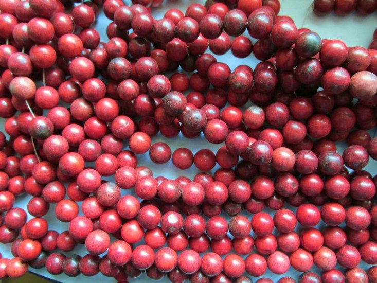 (image for) Red rounds 12mm - #1736