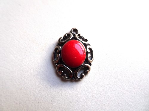 (image for) Charm Red stone #BS-ch15