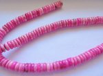 (image for) Pink Rondelle beads 14mm #1761