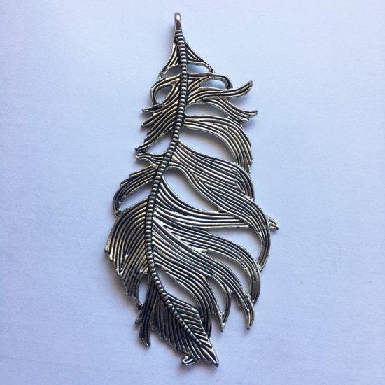 (image for) Feather antique silver #RM-415