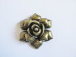(image for) Rust resin Flower 10MM #FL42