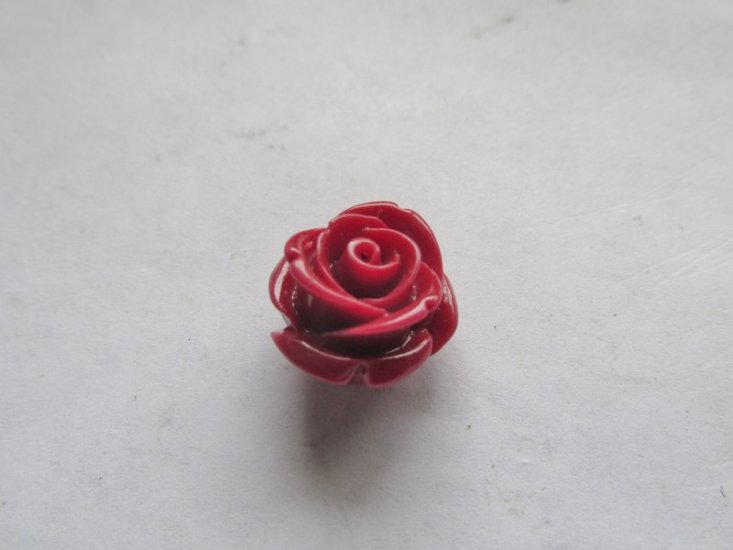 (image for) Rust resin Flower 10MM #FL42