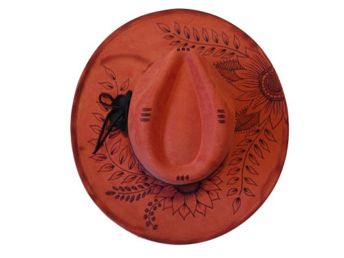 (image for) Rust Wide Brim as seen on Facebook special
