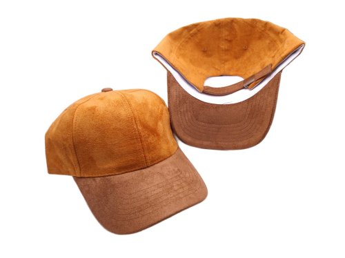 (image for) Two Tone baseball cap Vegan suede - Two Tone Saddle/Tan