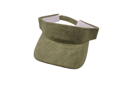 (image for) Vegan Suede Visor -SAGE GREEN