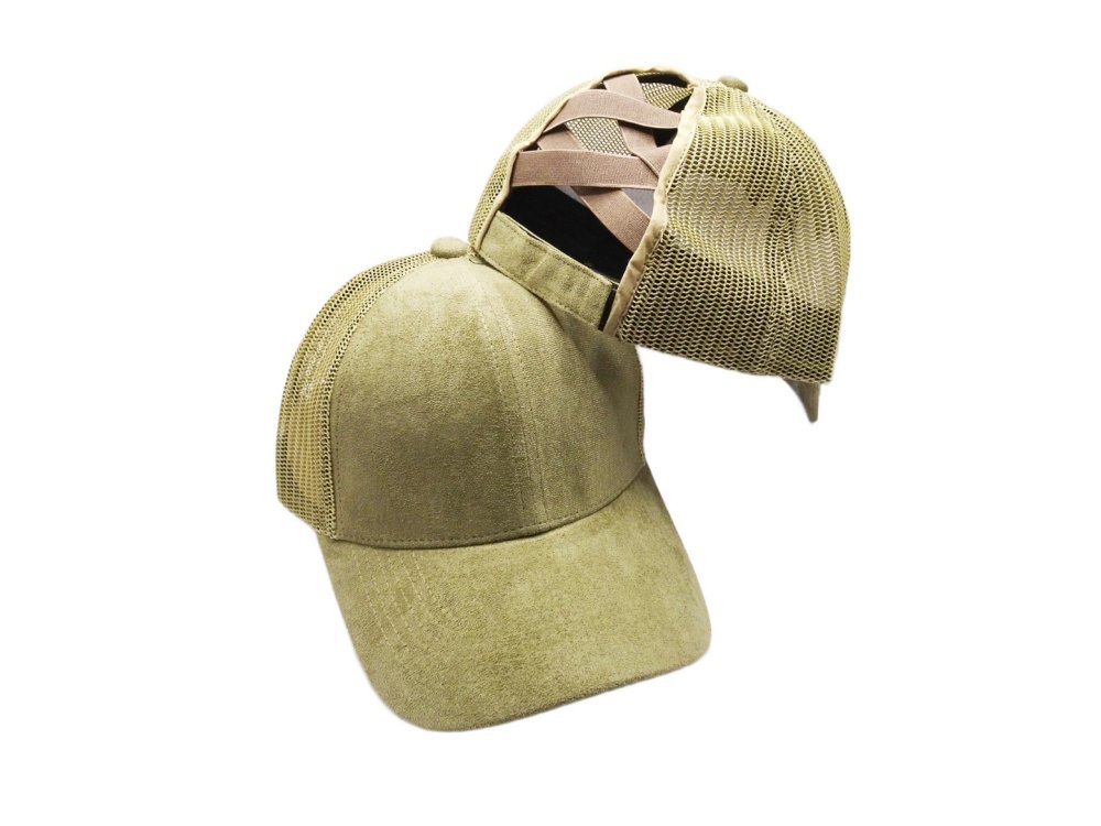(image for) Pony Tail Mesh back cap - Sage pony