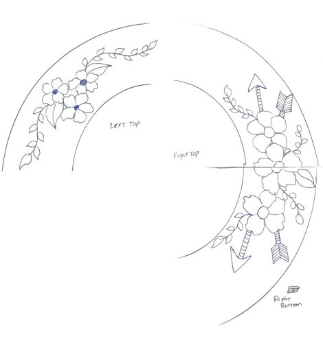 (image for) Hand drawn basic patterns 1-pattern Brim #Series.14