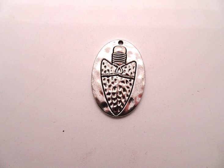 (image for) Arrowhead antique silver pendant #RM-515