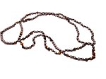 (image for) Beaded necklace convert to hatband- Silver beaded