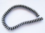 (image for) Silver faux Indian pearl Rondell 10mm #1089