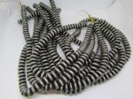 (image for) Silver faux Indian pearl Rondell 10mm #1089
