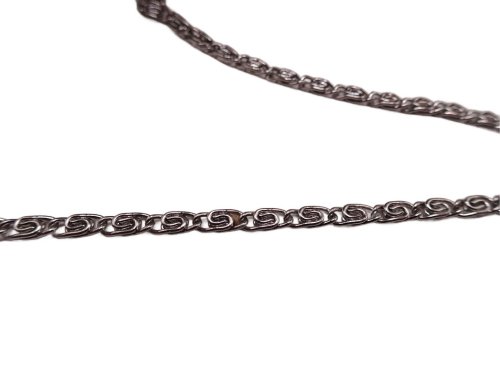 (image for) Antique silver small 3mm chain (1ft) #T26