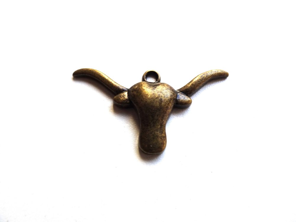 (image for) Steer head charm #BS-ch118