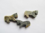 (image for) Horse stone fetish bead (1pcs) #MISC-11F