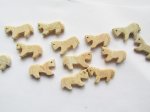 (image for) Horse stone fetish bead (1pcs) #MISC-11B
