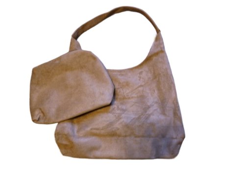 (image for) Vegan Suede Boho bag - Tan