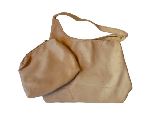 (image for) Vegan Suede Boho bag - Tan
