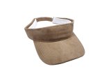 (image for) Vegan Suede Visor -TAN