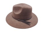 (image for) YOUTH Short Brim vegan suede hat - Taupe