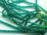 (image for) Teal round faceted crystal 6mm #1871