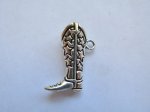 (image for) Cowboy boot - 3D charm #MP-101