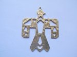(image for) Thunderbird mat gold pendant #PP70-B