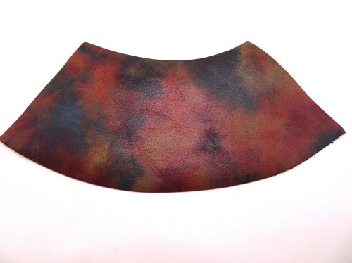 (image for) Brim 1/4 panel Genuine Leather - Tie Die