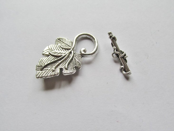(image for) Toggle - Antique Silver Leaf #TOG19