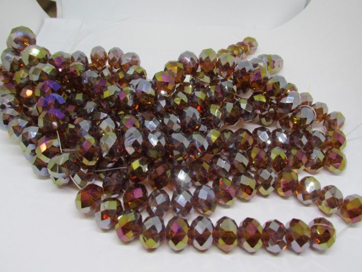 (image for) Topaz Crystal rondel 10x12mm #1734TU
