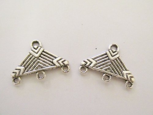 (image for) clasp - End Bar triple strand (set) #EB15