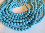 (image for) Turquoise Howlite 8mm rounds #GG1080