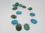 (image for) Turquoise tear drop stabilized 35mm #1550