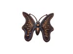 (image for) Vintage brass patina butterfly #HM-24
