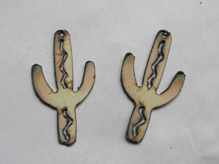 (image for) Cactus 2 1/4" (set) off white #WKS-28BB