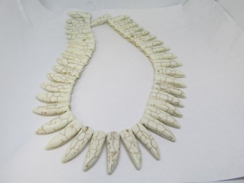 (image for) Off white Dog tooth 10x30mm #1884