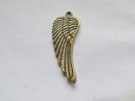 (image for) Antique Bronze Wing Pendant #HU13-66