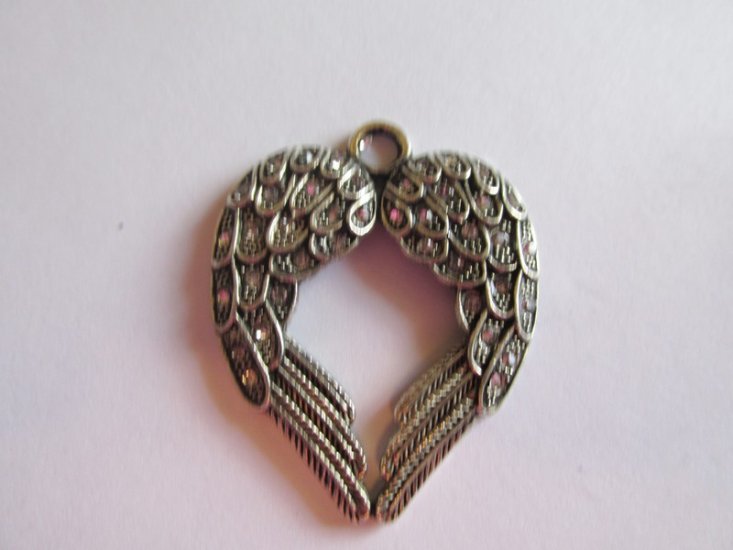 (image for) Wings with crystals #HU13-53