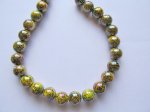 (image for) Yellow Acrylic Spiderweb Rounds #1630