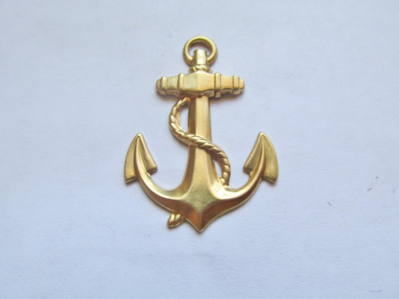 (image for) Raw Brass Anchor #SA-6206 - Click Image to Close